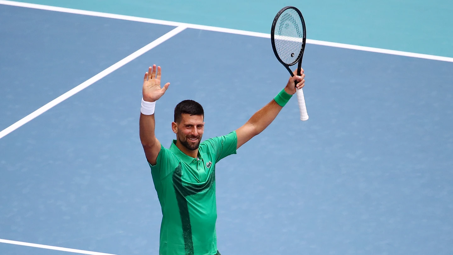 Djokovic en el Masters 1000 de Miami Djokovic en el Masters 1000 de Miami