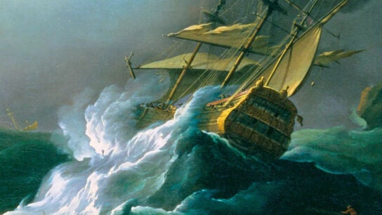 Cubierta de Los n&aacute;ufragos del Wager