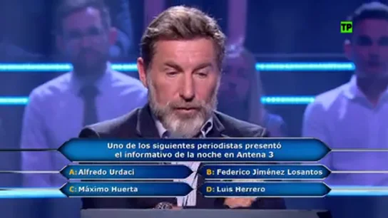 Hoy, en laSexta, nueva temporada de '¿Quién quiere ser millonario?' con Antonio de la Torre, Raquel Sánchez Silva y Alberto Contador Hoy, en laSexta, nueva temporada de '¿Quién quiere ser millonario?' con Antonio de la Torre, Raquel Sánchez Silva y Alberto Contador