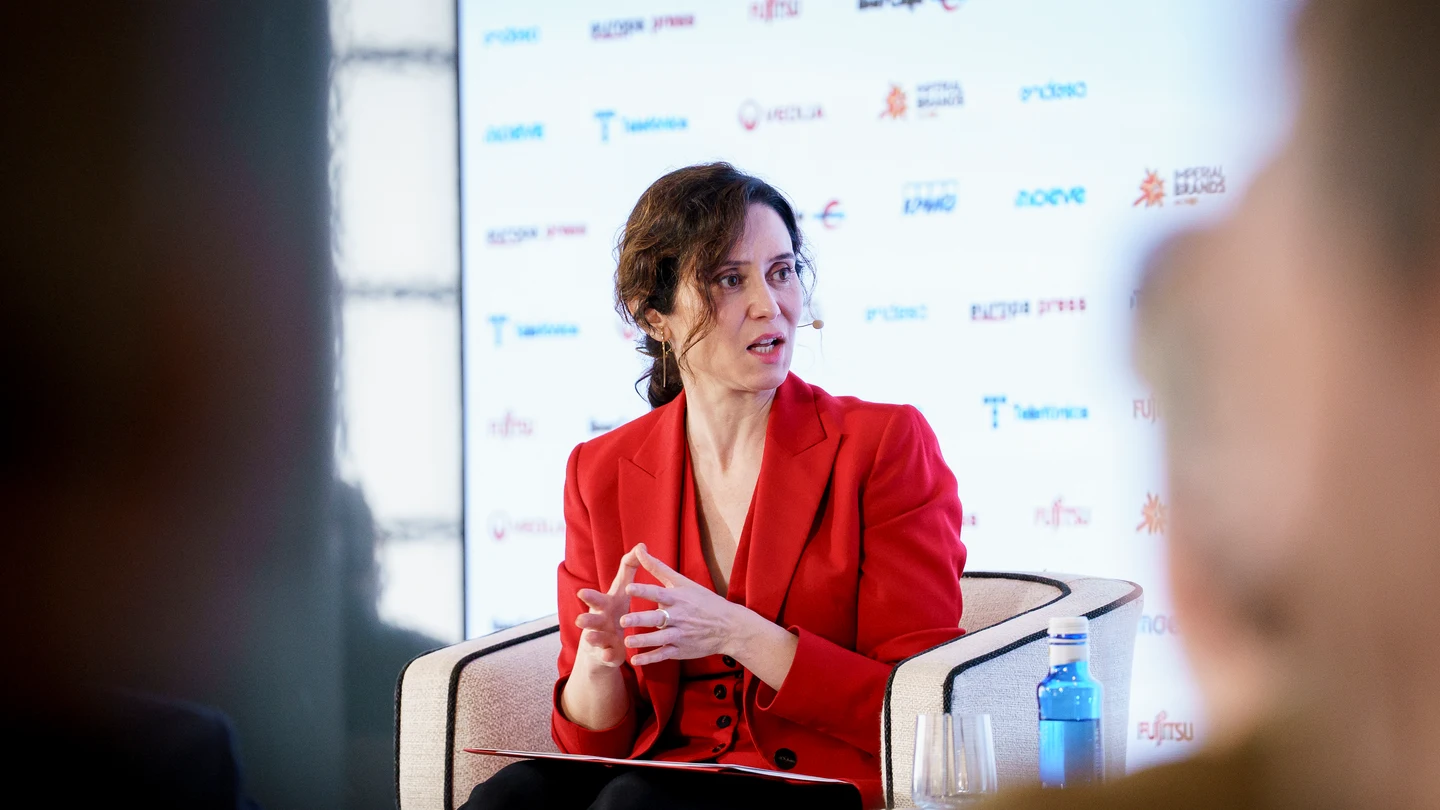 La presidenta de la Comunidad de Madrid, Isabel Díaz Ayuso, interviene durante un desayuno informativo de Europa Press La presidenta de la Comunidad de Madrid, Isabel Díaz Ayuso, interviene durante un desayuno informativo de Europa Press