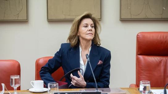 María Dolores Cospedal en la comisión de investigación sobre la 'Operación Cataluña' en el Congreso María Dolores Cospedal en la comisión de investigación sobre la 'Operación Cataluña' en el Congreso