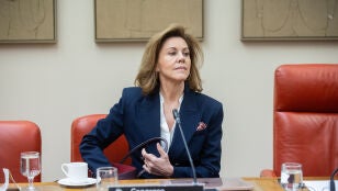 Mar&iacute;a Dolores Cospedal en la comisi&oacute;n de investigaci&oacute;n sobre la 'Operaci&oacute;n Catalu&ntilde;a' en el Congreso