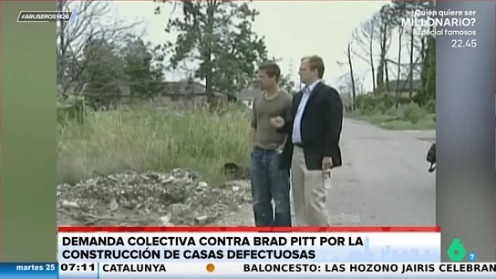 Las víctimas del Katrina demandan a Brad Pitt por la construcción de viviendas defectuosas: "Hay un moho tóxico que perjudica la salud" Las víctimas del Katrina demandan a Brad Pitt por la construcción de viviendas defectuosas: "Hay un moho tóxico que perjudica la salud"