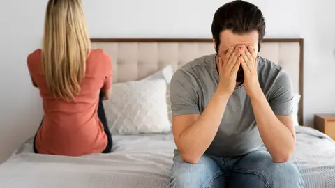 Pareja que discute Pareja que discute