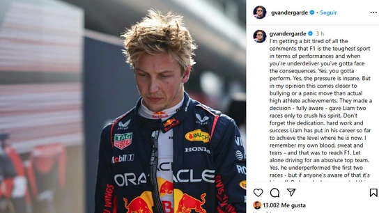 Verstappen apoya la opinión de Van der Garde Verstappen apoya la opinión de Van der Garde