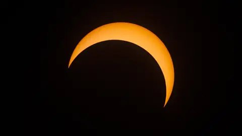 Eclipse solar parcial Eclipse solar parcial