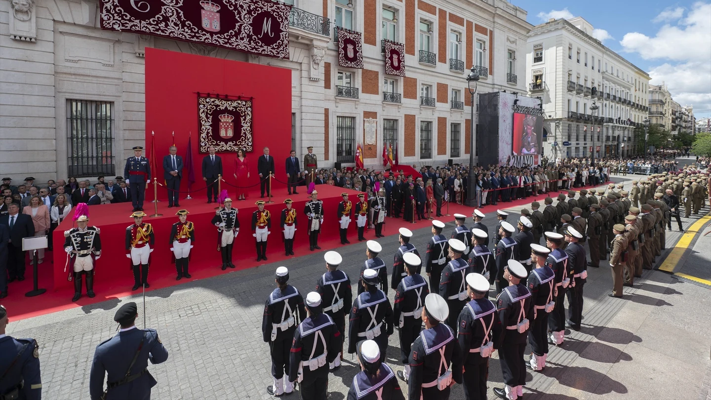 Foto de archivo del acto institucional del Dos de Mayo en Madrid en 2024 Foto de archivo del acto institucional del Dos de Mayo en Madrid en 2024