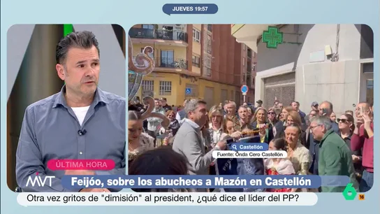 Iñaki López: "Feijóo solo tiene cabeza para saber en qué armario esconde a Mazón en el congreso del PP europeo" El líder popular, al ser preguntado por los abucheos que ha recibido Carlos Mazón en Castellón, ha afirmado que desconoce la agenda de los once presidentes autonómicos del Partido Popular.