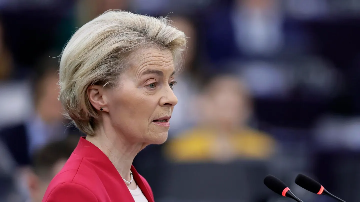 La presidenta de la Comisión Europea, Ursula von der Leyen, en una foto de archivo. La presidenta de la Comisión Europea, Ursula von der Leyen, en una foto de archivo.