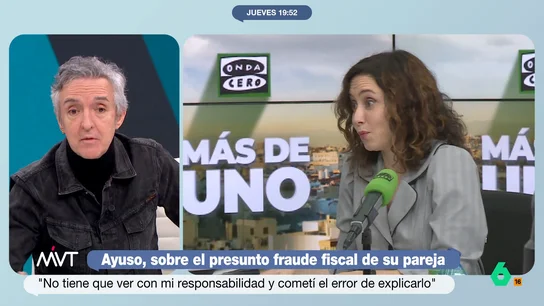 El consejo de Ramoncín a Isabel Díaz Ayuso: "Cállate, dedícate a Madrid y si sigues con tu novio, tú sabrás" "Si Ayuso hubiera hecho las cosas de otra manera, hoy sería una presidenta de una comunidad con problemas normales y no se habría metido en este embrollo", afirma Ramoncín en este vídeo sobre la presidenta de la Comunidad de Madrid.