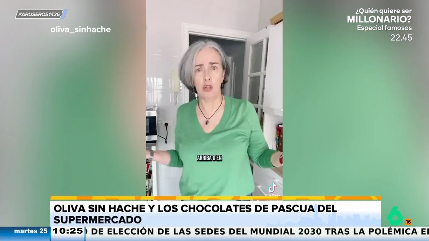 Olivia sin hache, a los supermercados que tientan poniendo chocolates para Pascua Olivia sin hache, a los supermercados que tientan poniendo chocolates para Pascua