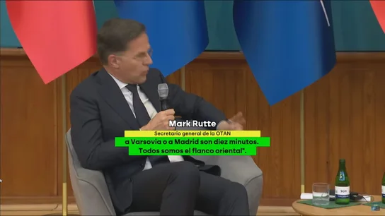 El secretario general de la OTAN, Mark Rutte,  El secretario general de la OTAN, Mark Rutte,