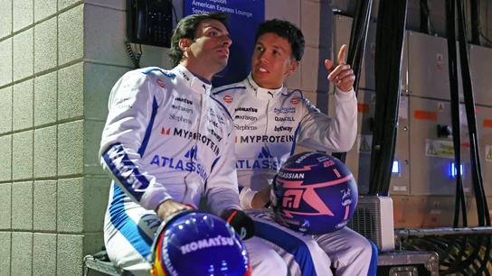 Carlos Sainz y Alex Albon Carlos Sainz y Alex Albon
