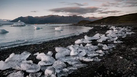 Playa de los diamantes de Islandia Playa de los diamantes de Islandia