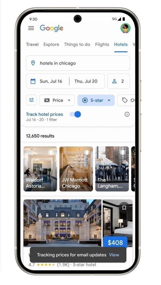 La nueva herramienta de Google para comparar el precio de los hoteles