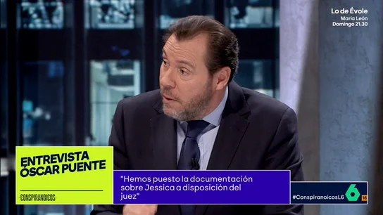 Óscar Puente: "Estoy decepcionado con Ábalos, le apreciaba en lo personal y le admiraba en lo político" Óscar Puente conversa en este vídeo con Jokin Castellón sobre José Luis Ábalos y asegura que aún tiene "la esperanza de que demuestre su inocencia", si bien admite que "en lo personal estoy decepcionado".