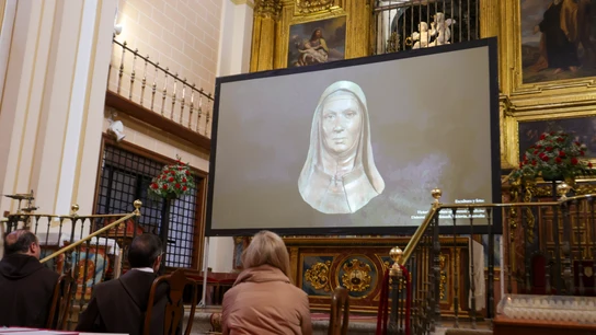 Presentación del rostro de Santa Teresa en Alba de Tormes (Salamanca) Presentación del rostro de Santa Teresa en Alba de Tormes (Salamanca)