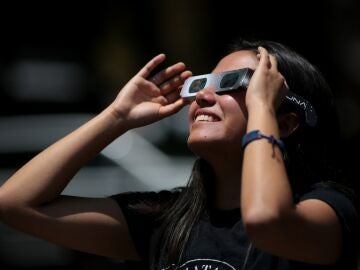Gafas para protegerse del eclipse
