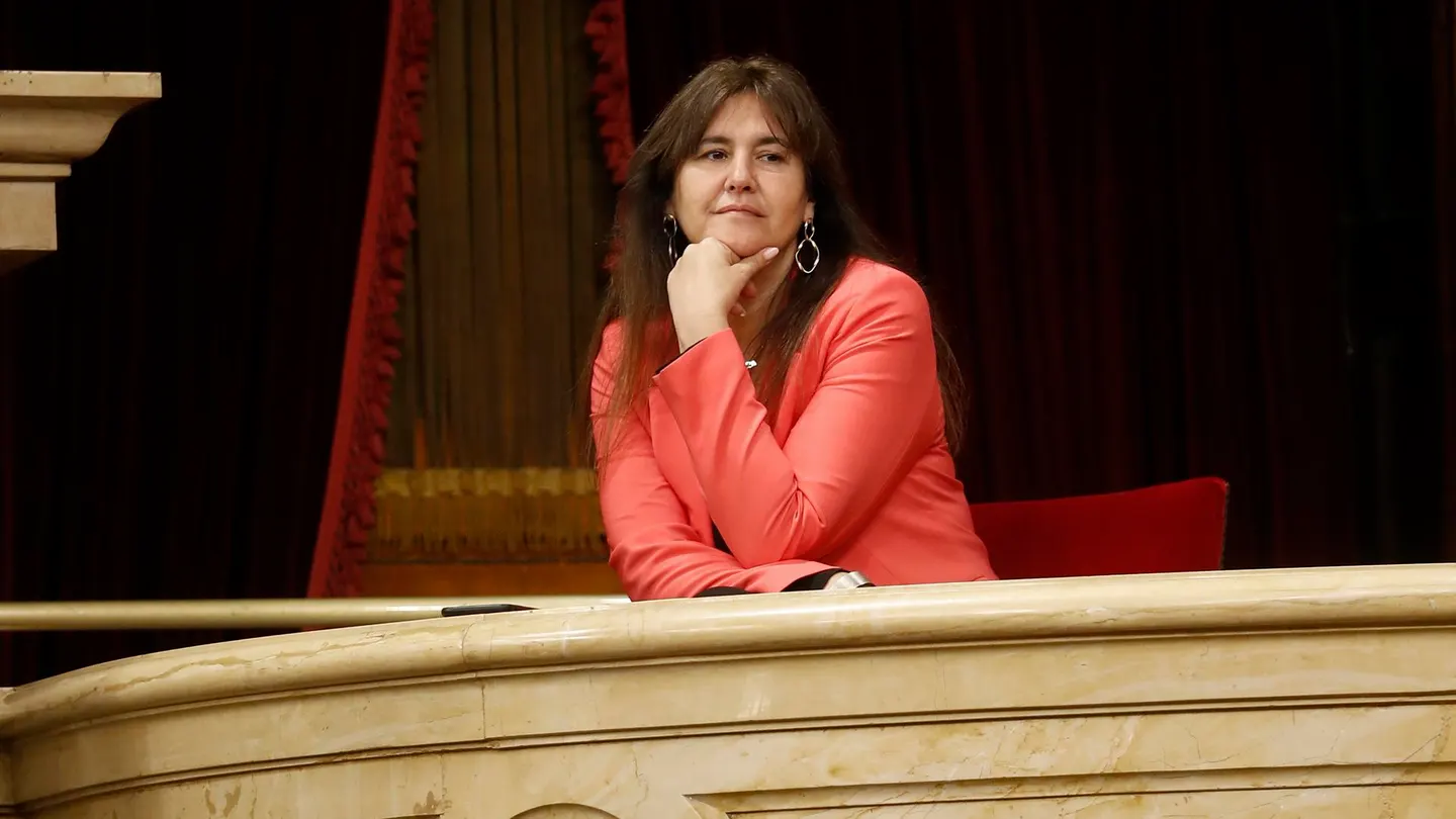 Imagen de archivo de la expresidenta del Parlament de Cataluña, Laura Borràs. Imagen de archivo de la expresidenta del Parlament de Cataluña, Laura Borràs.