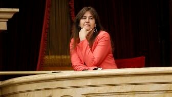 Imagen de archivo de la expresidenta del Parlament de Catalu&ntilde;a, Laura Borr&agrave;s.