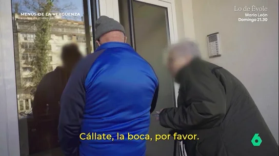 Dos usuarios de un centro de mayores Dos usuarios de un centro de mayores
