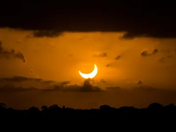 Eclipse solar parcial Eclipse solar parcial
