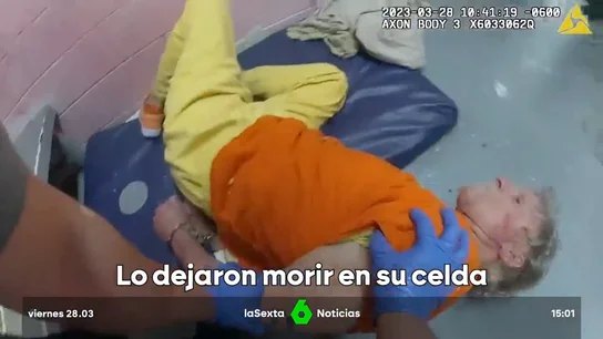 Lo dejaron morir en su celda Lo dejaron morir en su celda