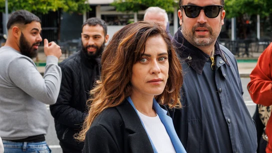 La actriz sevillana María León a su llegada este viernes a los Juzgados de Sevilla La actriz sevillana María León a su llegada este viernes a los Juzgados de Sevilla/ EFE/ Julio Muñoz