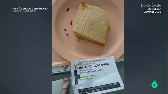 Comida en un hospital de Madrid Comida en un hospital de Madrid