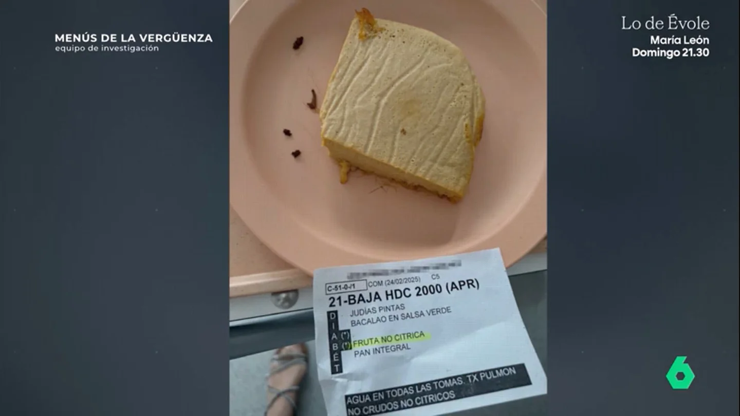 Comida en un hospital de Madrid Comida en un hospital de Madrid