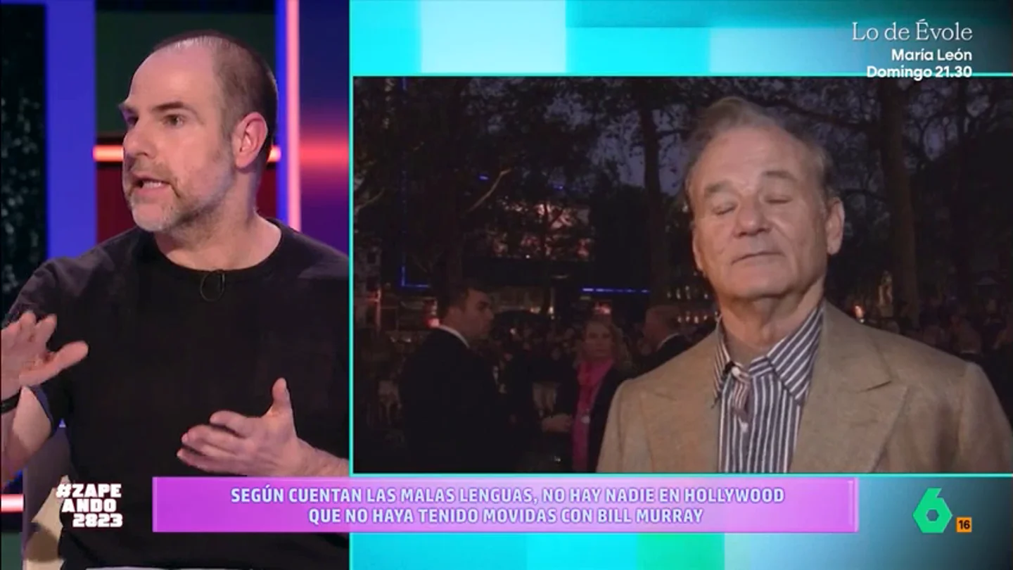 Alberto Rey repasa las 'movidas' de Bill Murray en Hollywood: "Es absolutamente impredecible" El actor, a pesar de ser conocido por sus películas de humor, está considerado como una persona muy problemática. Esto le ha llevado a ser el protagonista de numerosos conflictos en los que ha llegado, incluso, a las manos.