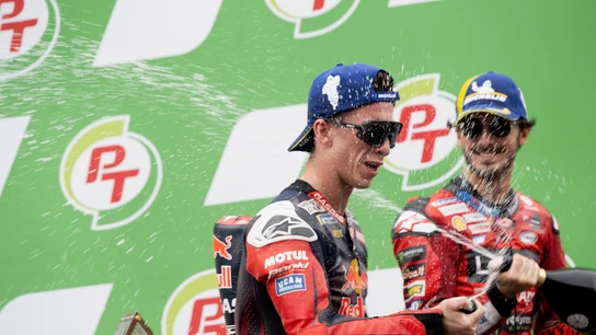 Pedro Acosta y 'Pecco' Bagnaia Pedro Acosta y 'Pecco' Bagnaia