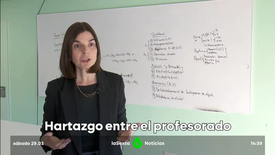 Hartazgo entre el profesorado Hartazgo entre el profesorado