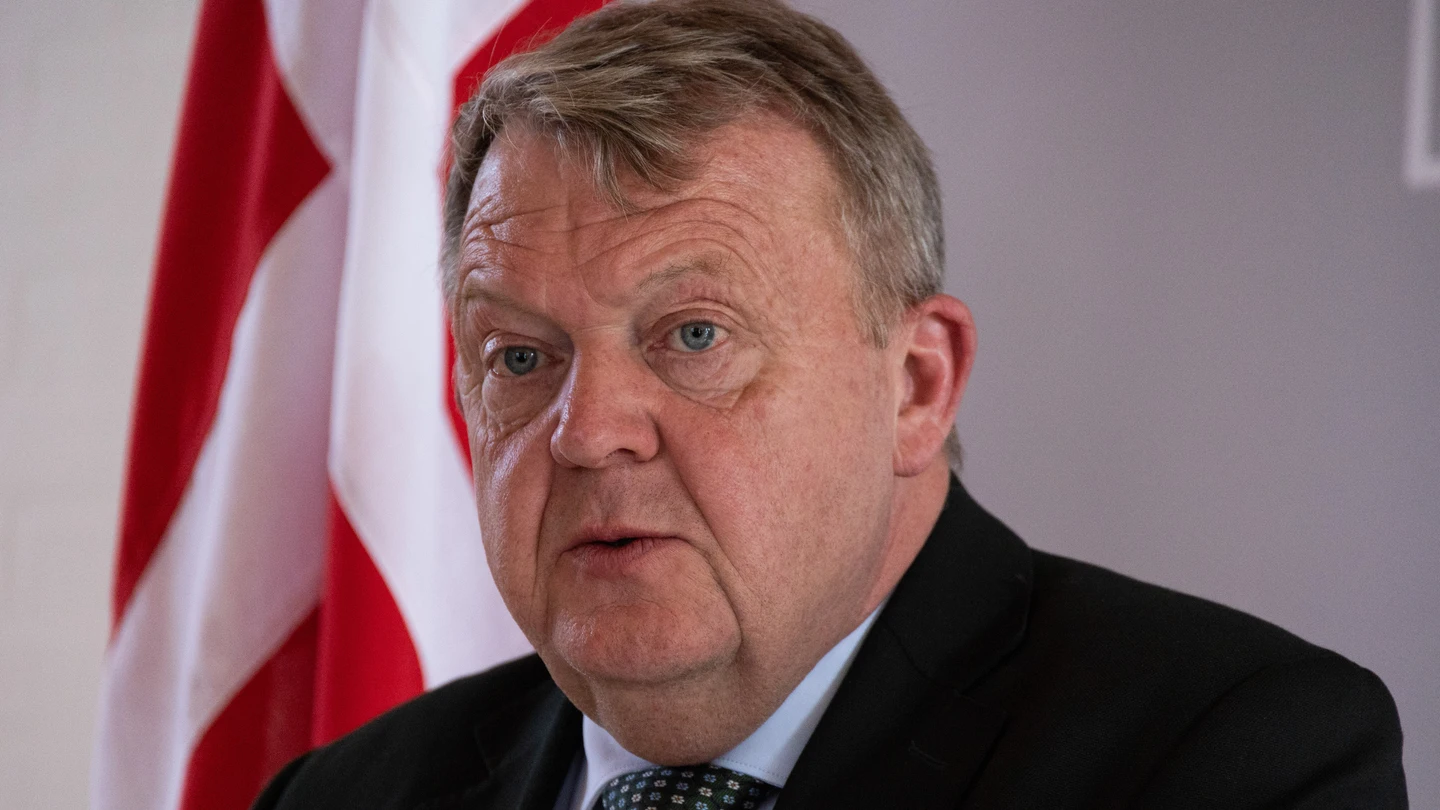 El ministro de Exteriores de Dinamarca, Lars Lokke Rasmussen, durante una rueda de prensa, en una imagen de archivo. El ministro de Exteriores de Dinamarca, Lars Lokke Rasmussen, durante una rueda de prensa, en una imagen de archivo.