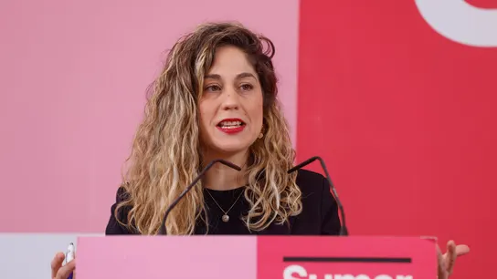 Lara Hernández, secretaria de organización de Sumar y una de las nuevas líderes del partido Lara Hernández, secretaria de organización de Sumar y una de las nuevas líderes del partido