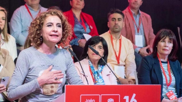 Mar&iacute;a Jes&uacute;s Montero, vicepresidenta del Gobierno