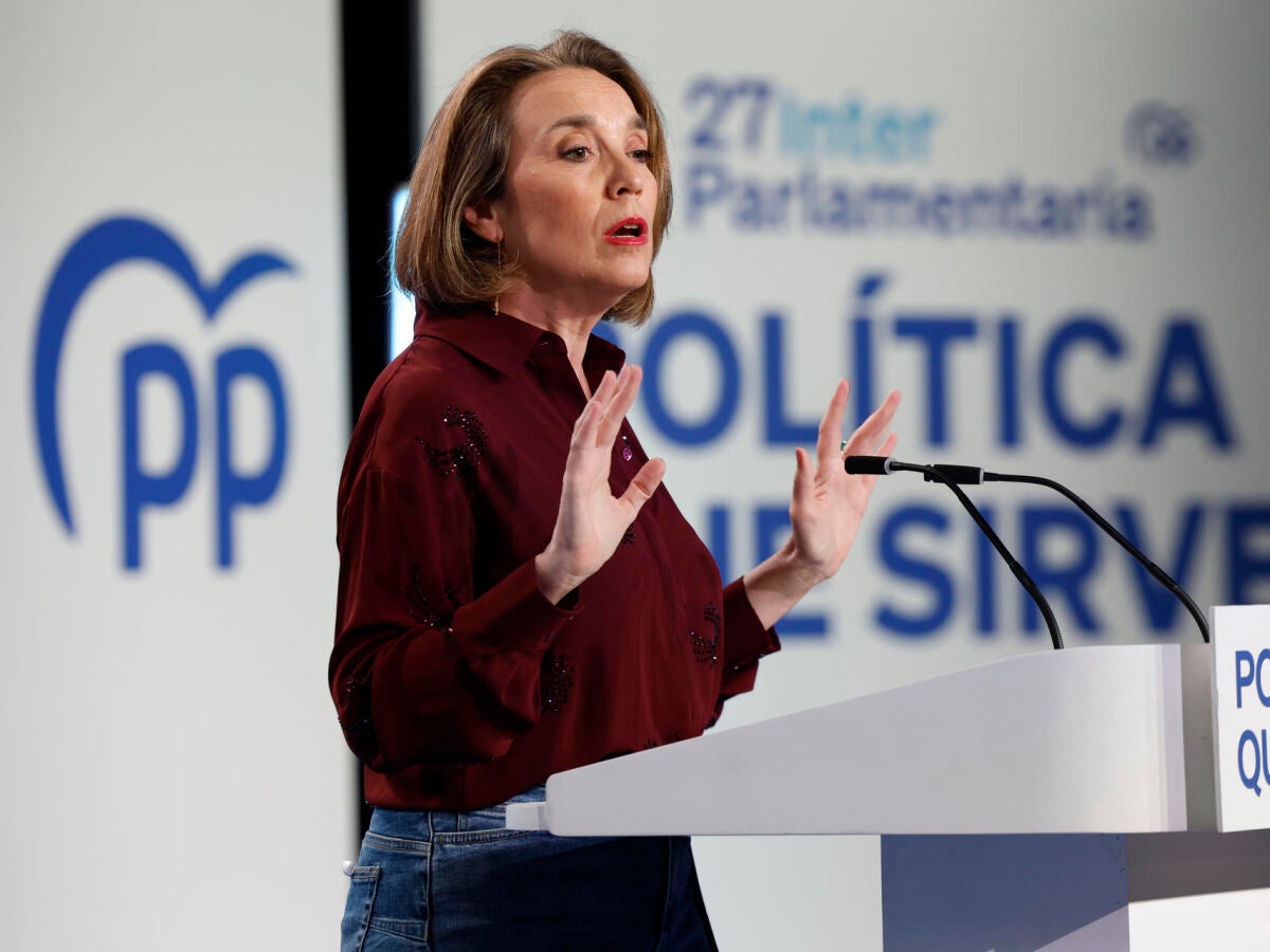 Cuca Gamarra dejará de ser la portavoz del PP en el Congreso tras pedir un  relevo a Feijóo