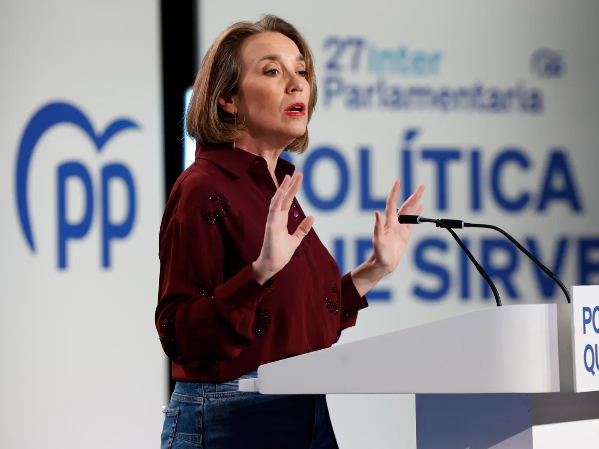 Cuca Gamarra dejará de ser la portavoz del PP en el Congreso tras pedir un relevo a Feijóo