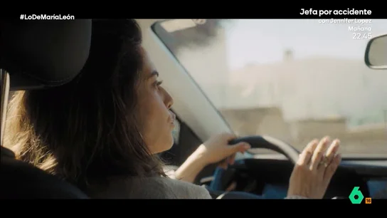 María León, en el coche con Jordi Évole María León, en el coche con Jordi Évole