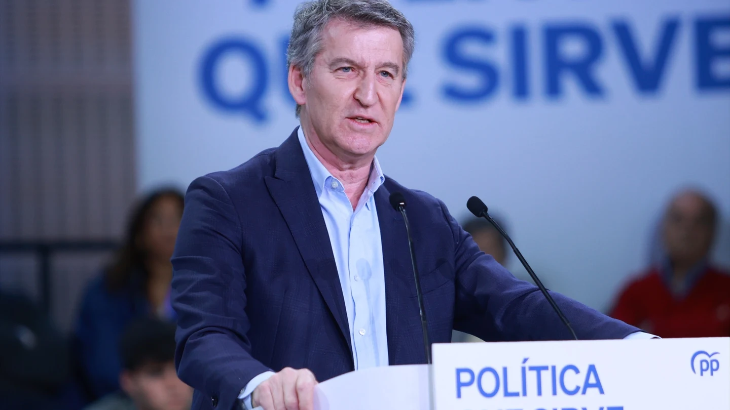 Imagen del presidente del Partido Popular, Alberto Núñez Feijóo Imagen del presidente del Partido Popular, Alberto Núñez Feijóo