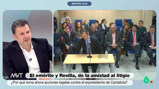 Iñaki López reacciona a las imágenes de la amistad entre el rey emérito y Revilla: "Eran bros" "Tenían una amistad más entrañable de lo que yo recordaba" comenta Iñaki López en este vídeo tras ver algunos episodios que evidenciaban la buena relación entre el rey Juan Carlos y Miguel Ángel Revilla, antes de la denuncia del emérito.