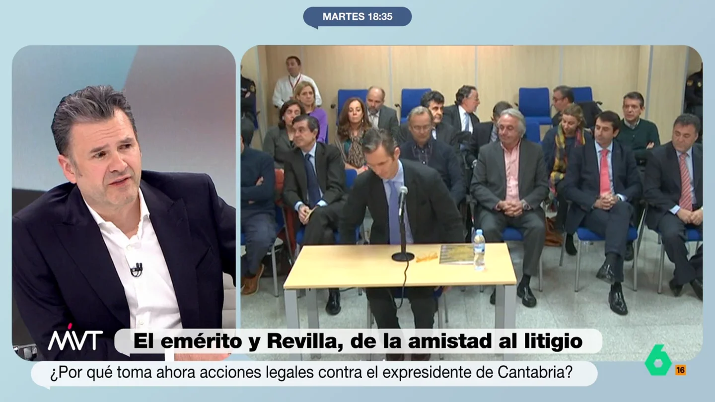 Iñaki López reacciona a las imágenes de la amistad entre el rey emérito y Revilla: "Eran bros" "Tenían una amistad más entrañable de lo que yo recordaba" comenta Iñaki López en este vídeo tras ver algunos episodios que evidenciaban la buena relación entre el rey Juan Carlos y Miguel Ángel Revilla, antes de la denuncia del emérito.