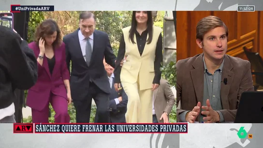 Pepe Luis Vázquez critica las declaraciones de Montero: “No se puede generalizar diciendo que todos los que asisten a una universidad privada compran su título" Pepe Luis Vázquez critica las declaraciones de Montero: “No se puede generalizar diciendo que todos los que asisten a una universidad privada compran su título"