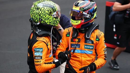 Lando Norris y Oscar Piastri Lando Norris y Oscar Piastri