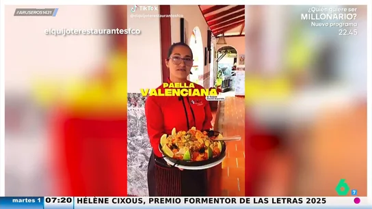 Alfonso Arús estalla contra el plato de este restaurante colombiano: "No es una paella valenciana, es una herejía" Alfonso Arús estalla contra el plato de este restaurante colombiano: "No es una paella valenciana, es una herejía"