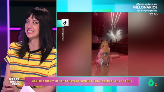 Maya Pixelskaya, sobre la sonrisa forzada de Mariah Carey en su cumpleaños: "Ensaya para cuando abra un regalo que no le guste" Maya Pixelskaya, sobre la sonrisa forzada de Mariah Carey en su cumpleaños: "Ensaya para cuando abra un regalo que no le guste"