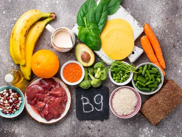 Alimentos ricos en vitamina B9 (ácido fólico) Alimentos ricos en vitamina B9 (ácido fólico)