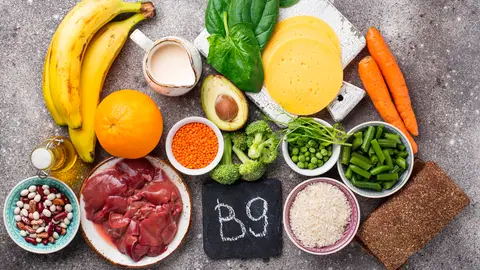 Alimentos ricos en vitamina B9 (ácido fólico) Alimentos ricos en vitamina B9 (ácido fólico)