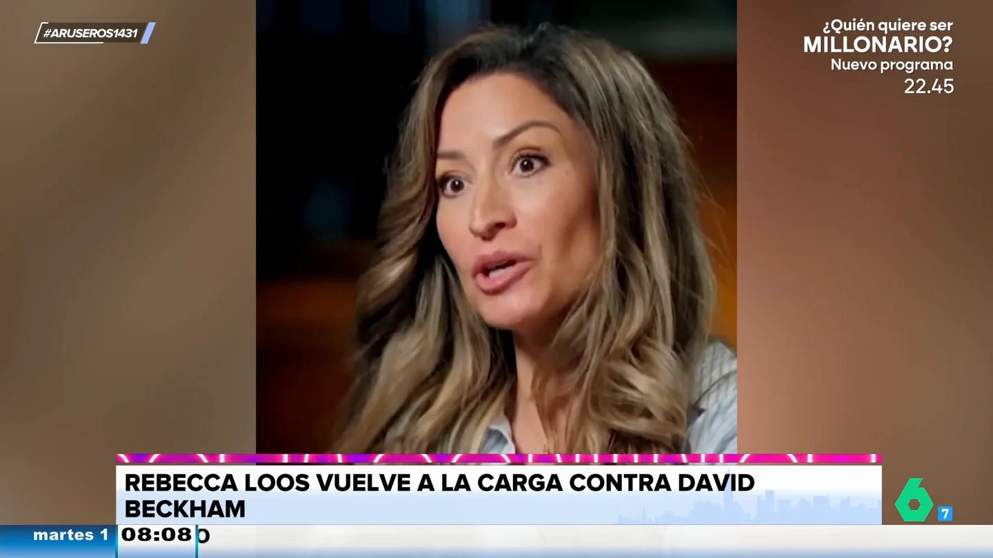 Rebecca Loos habla por el 50 cumpleaños de David Beckham: "Me enfrenté a la pareja más poderosa" Rebeca Loos