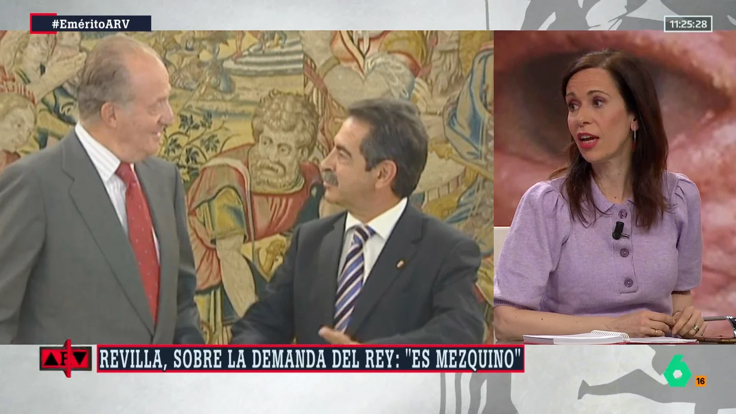 Ángeles Caballero, sobre la denuncia a Revilla: "El dolor de Revilla y el del rey tienen un solo nombre: un duelo entre campechanos Ángeles Caballero, sobre la denuncia a Revilla: "El dolor de Revilla y el del rey tienen un solo nombre: un duelo entre campechanos